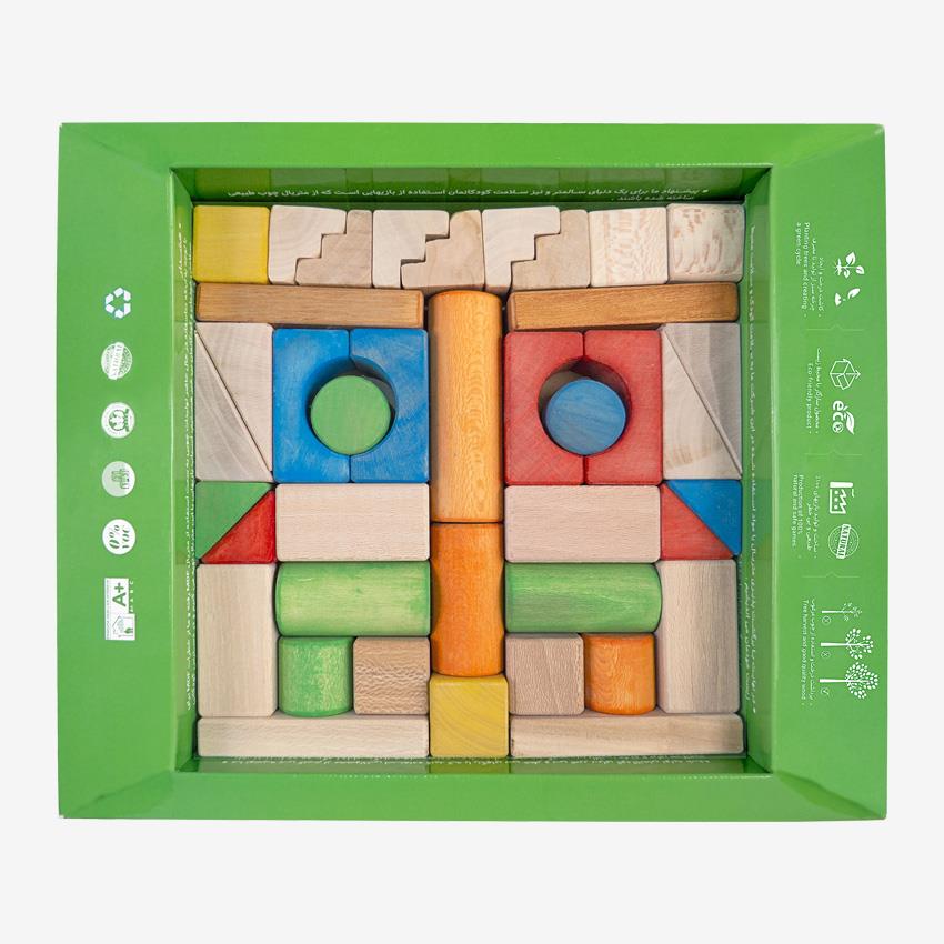 بریکس جعبه مقوایی همراه با بازی دوز